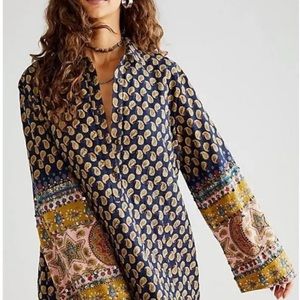 Free People Justine tunic small NWT!